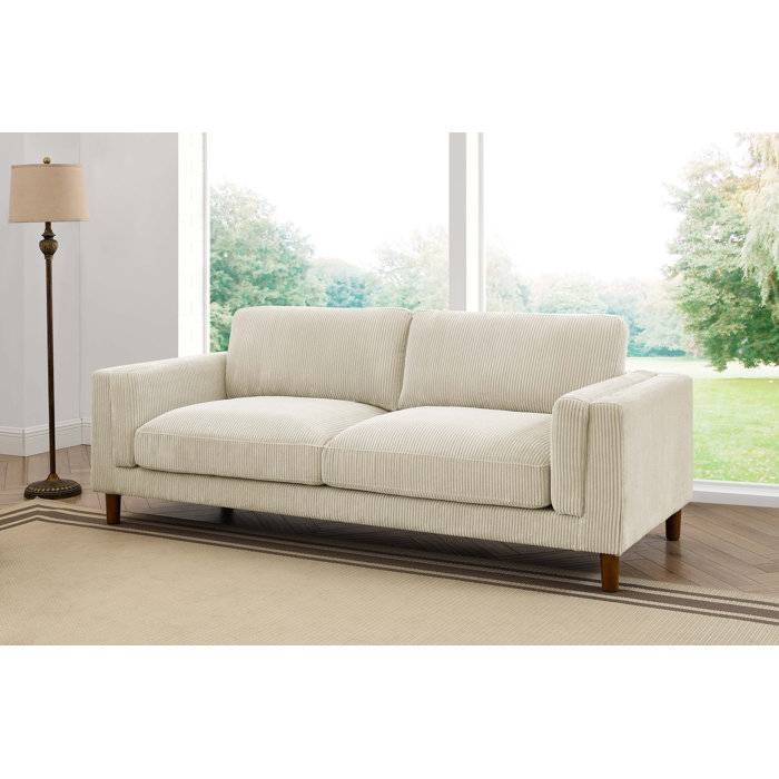 Ebern Designs Larisey 87'' Upholstered Sofa & Reviews Wayfair